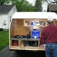  By sealing the edges with paint, the plywood should never delaminate.