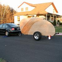  It looks pretty good behind a black car!