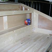  Galley storage. As long as coffee cans fit, I think we'll be in good shape.