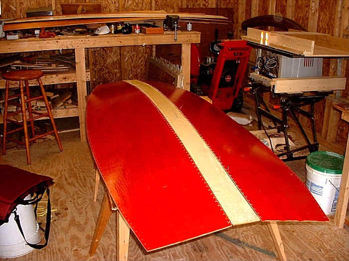 folding boat hull